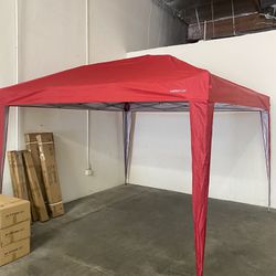 New 10x10 Pop Up Canopy For Outdoor And Indoor  Color: Red and Blue  