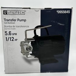 Utilitech 1/12-HP 115 -Volt 5.6-Gallon Stainless steel Electric utility pump