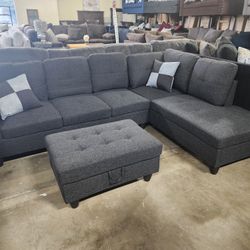 Super Hot Deal Brand New . With Free Ottoman