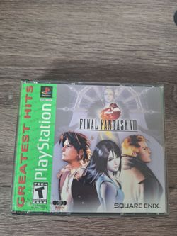 Final Fantasy VIII 8 (PlayStation 1, 1999) Greatest Hits