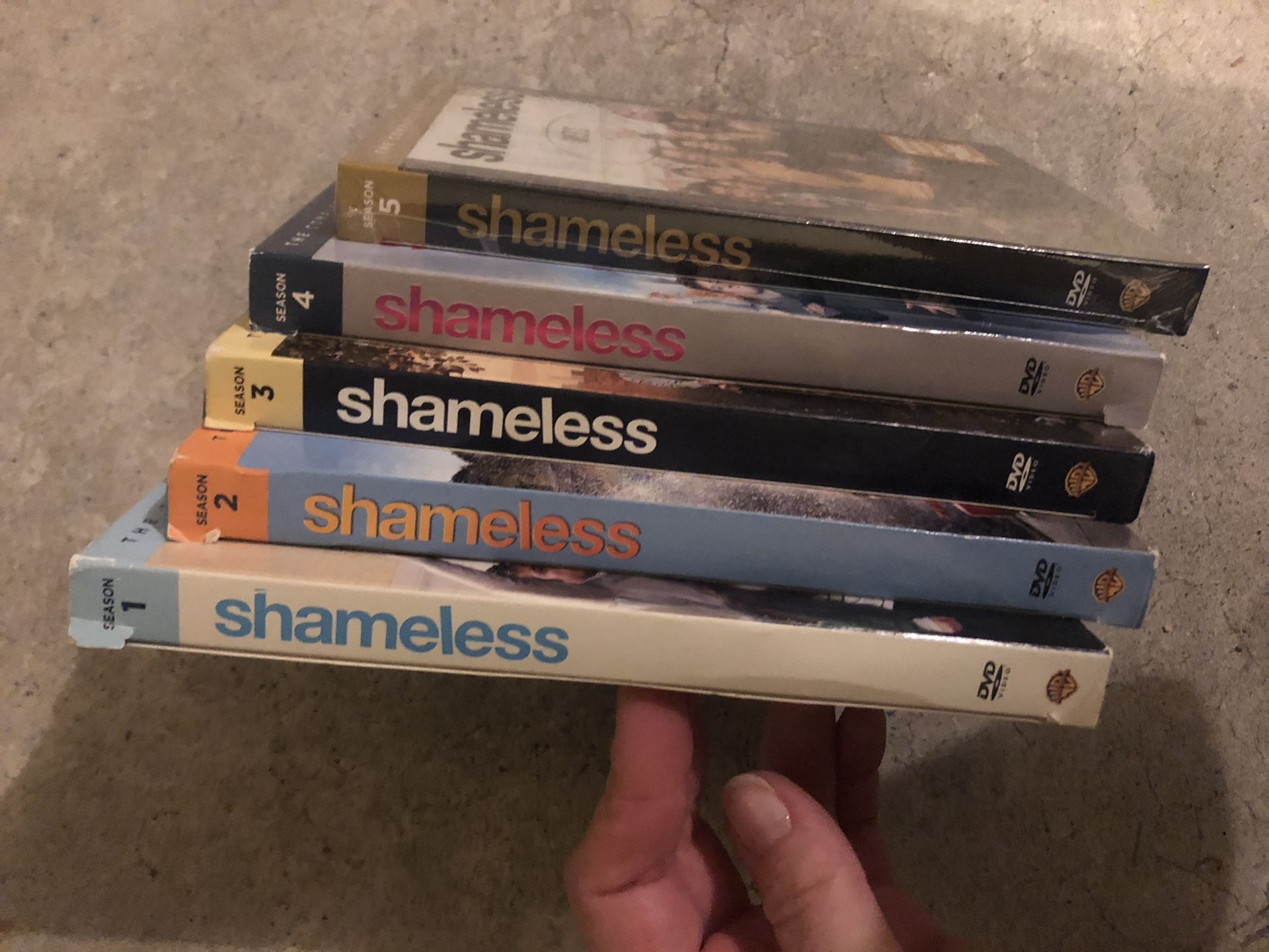SHAMELESS- Seasons 1-5