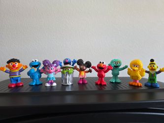 Seasame Street figurines