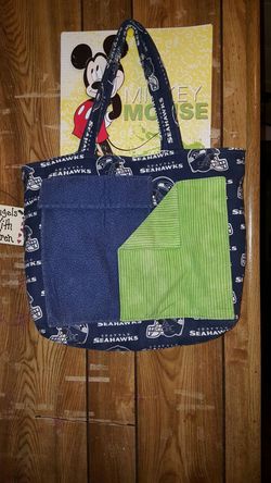 Seahawks diaper bag