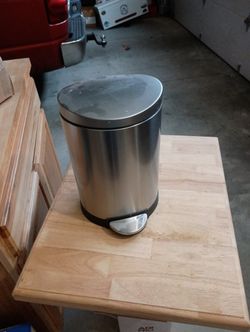 Small Stainless Steel Garbage Can