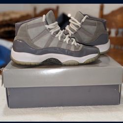 Jordan 11s Cool Greys 4.5Y 
