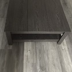 Dark Gray Coffee Table 