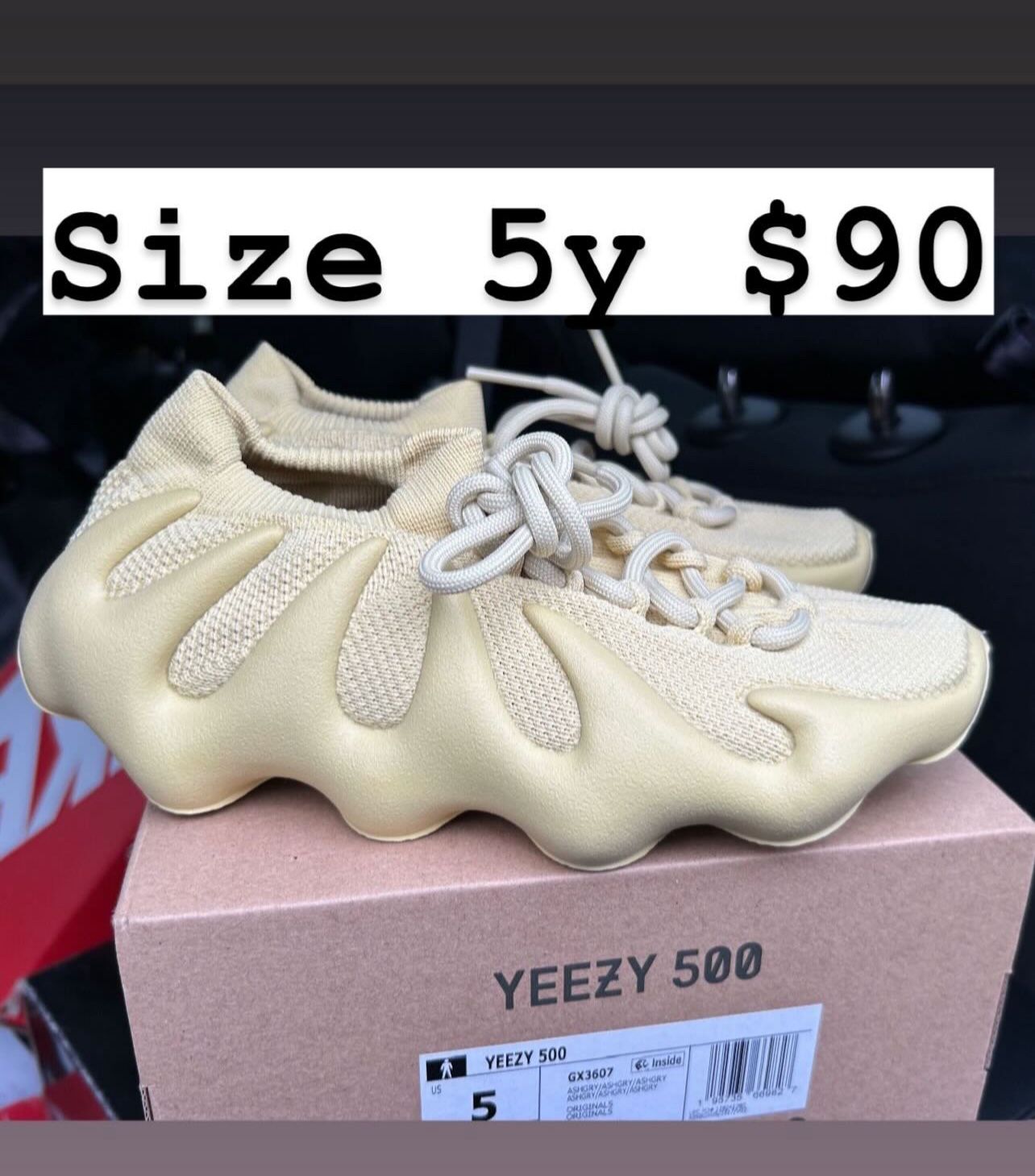 Yeezy Adidas 450 Size 5y 