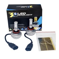 3HL-H8 LED Headlight Fog Light Conversion Kit by OZ-USA® 30W Single Beam Auto 2200LM Xenon White 3000K, 4300K, 6500K, 8000K, 10000K