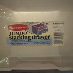 2 Storage Drawers - Different Sizes