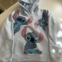 Girls Size 10 Stitch Hoodie 