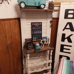 Farmhouse Shelf/wine Rack 
