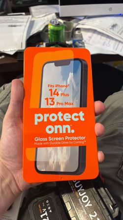 Onn Glass Screen Protector iPhone 14 Plus / 13 Pro Max