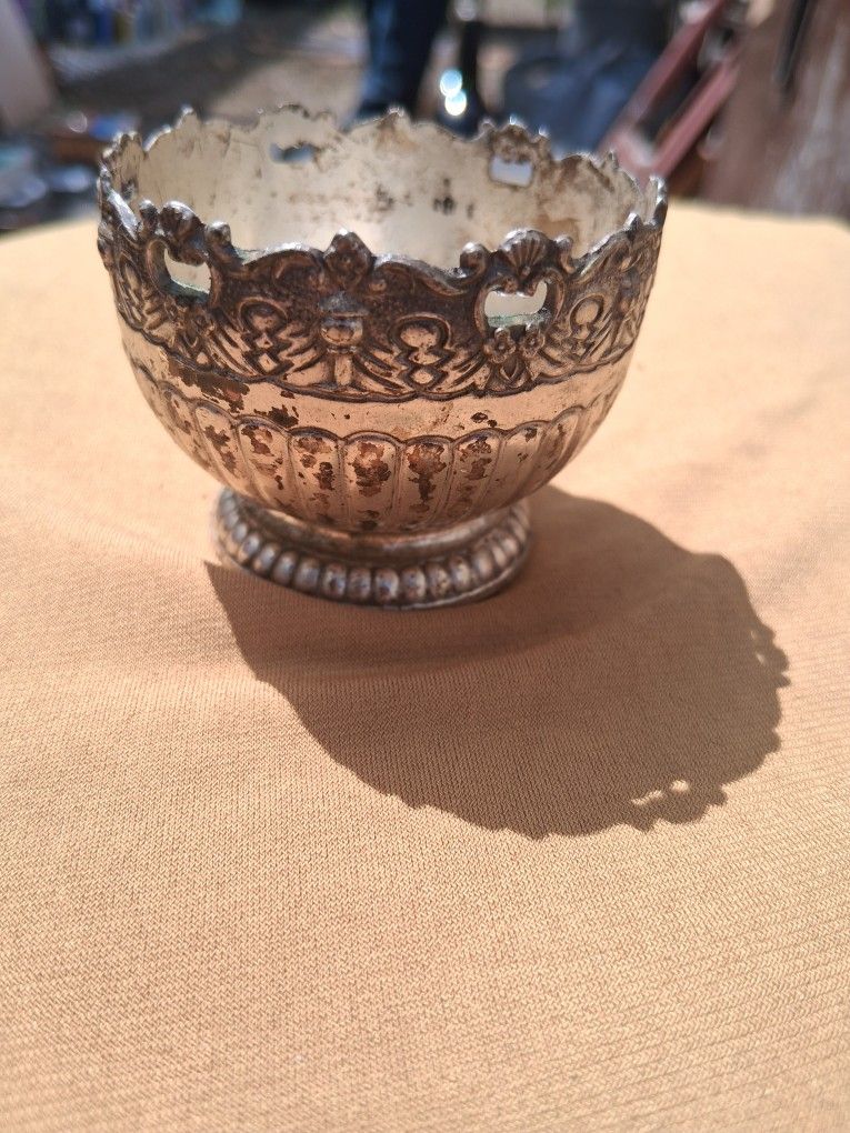 Silver Sugar Bowl