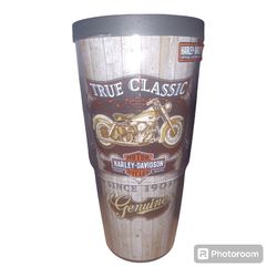Harley Davidson True Classic Genuine Mug Cup Tervis Insulated 24 Ounce 