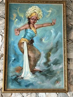 Oil Painting Balinese