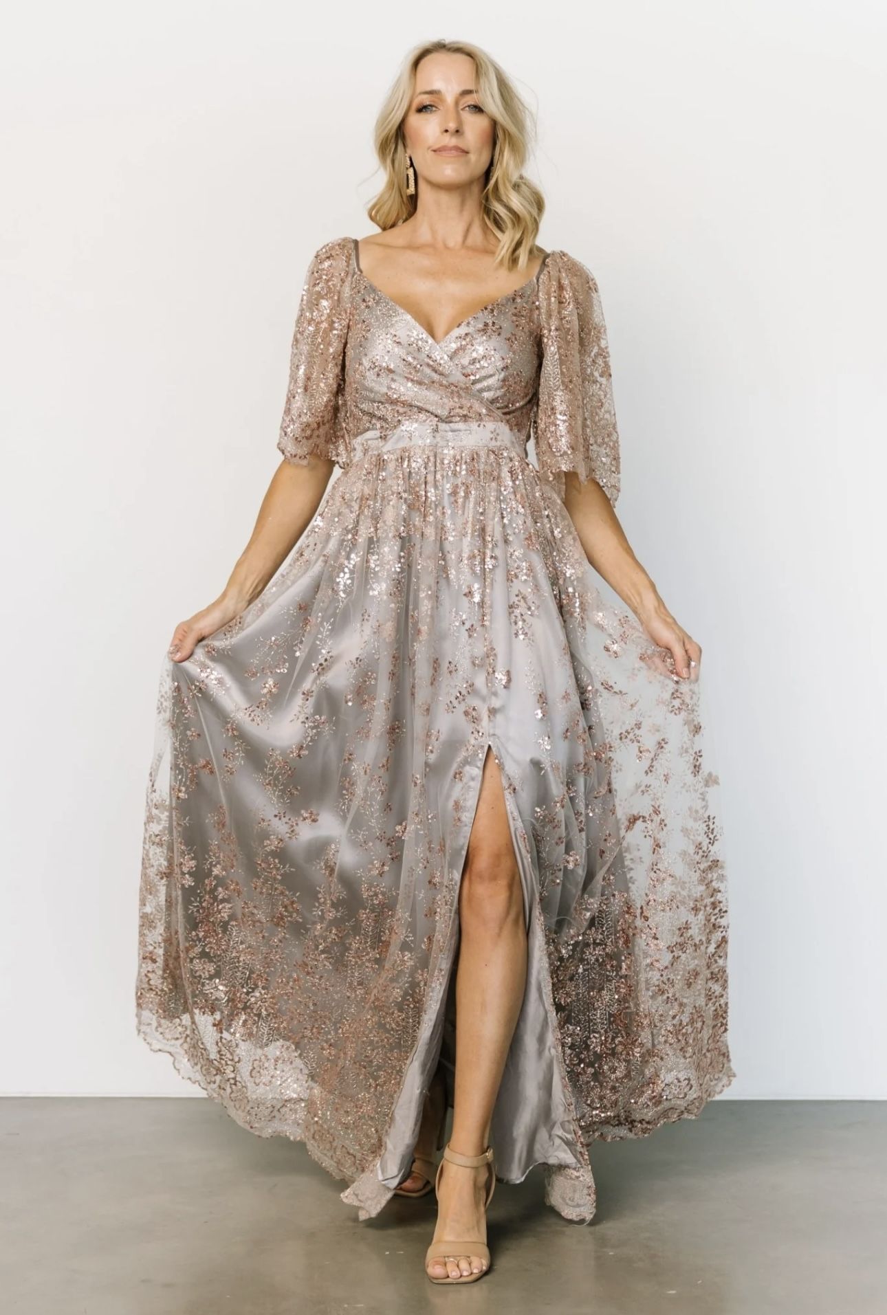 Glitter Maxi Dress - Small - BRAND NEW