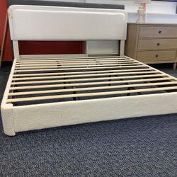 New King Platform Bed Frame 