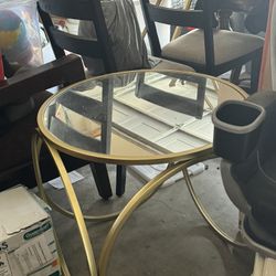 Mirrored Living Room Table