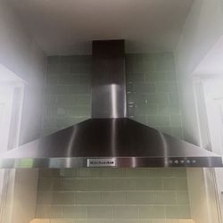 KitchenAid  Wall mount Stainless Steel Range Hood 