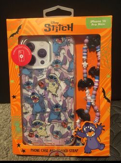 Disney stich iPhone  16 pro max case