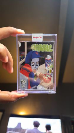 MF Doom topps 70 Darryl strawberry card
