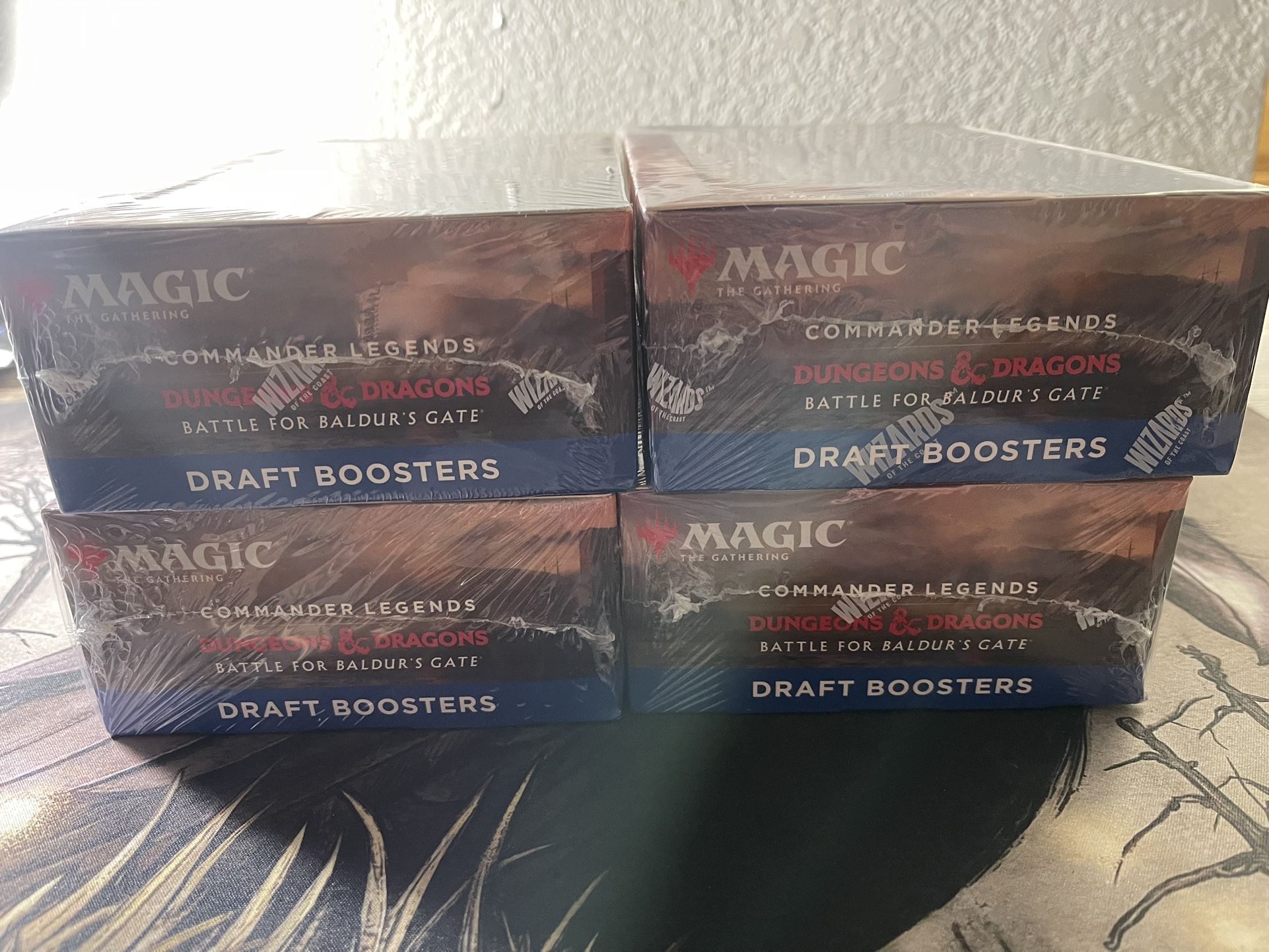5 Sealed Mtg Battle For Baldur’s Gate Draft Boxes for Sale in Delano