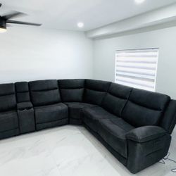Beautiful New Power Recliner Sectional FREE SAME DAY SET UP