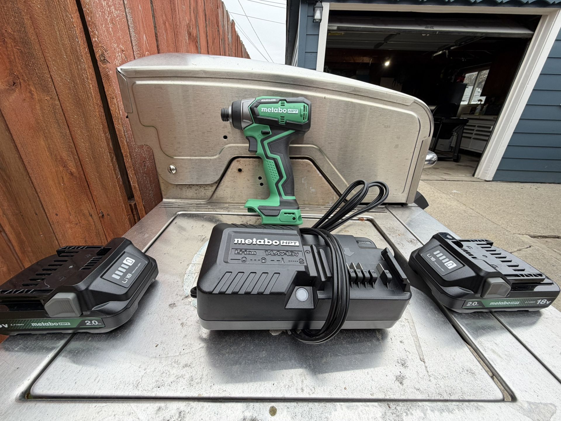 Meta I HPT 18V MultiVolt Lithium-Ion Cordless Impact Driver Kit