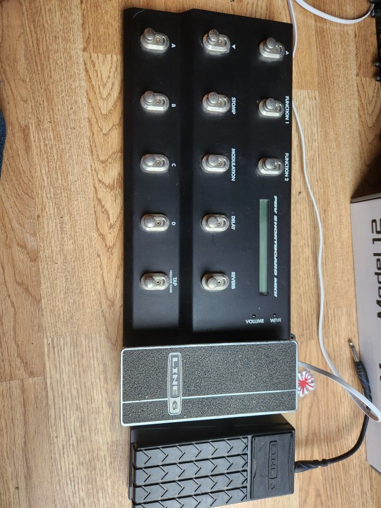 L8ne 6 FBV Shortboard Effects Controller With Additional Expression Pedal