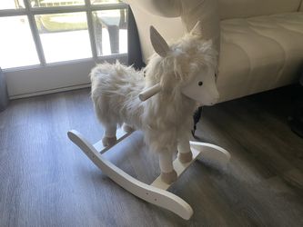 Pottery Barn Kids Llama Rocker