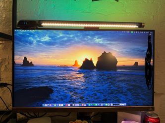 BenQ EW2880U monitor, 4k, ips w/ the light and webcam