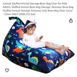 Two Bean Bag Chairs With Filler