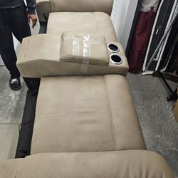 Living Room, Coach, Sofa, Chair All 3 Pcs Recliner 