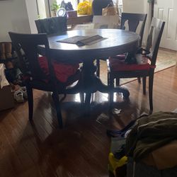 Wooden Table And Chairs FREE !! 