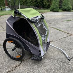 Burley Double D’lite Bike Trailer And Double Stroller