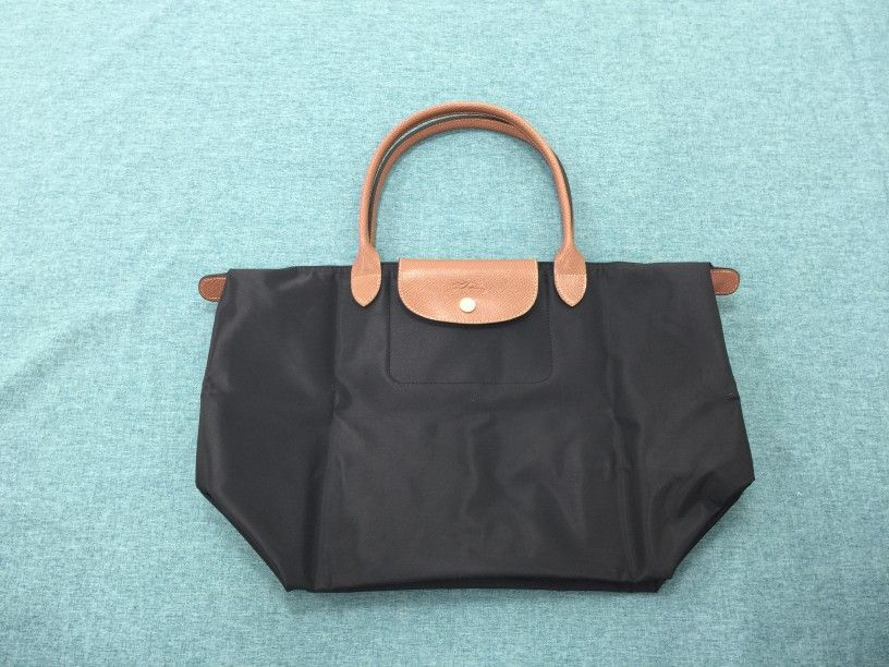 Longchamp Le Pliage Original Tote Bag size large Black