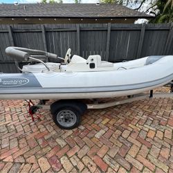 Aquascan 11ft RIB Jet Boat Dinghy Tender