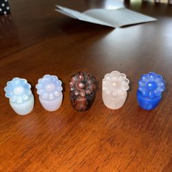 Sunflower Carvings Select Gemstones
