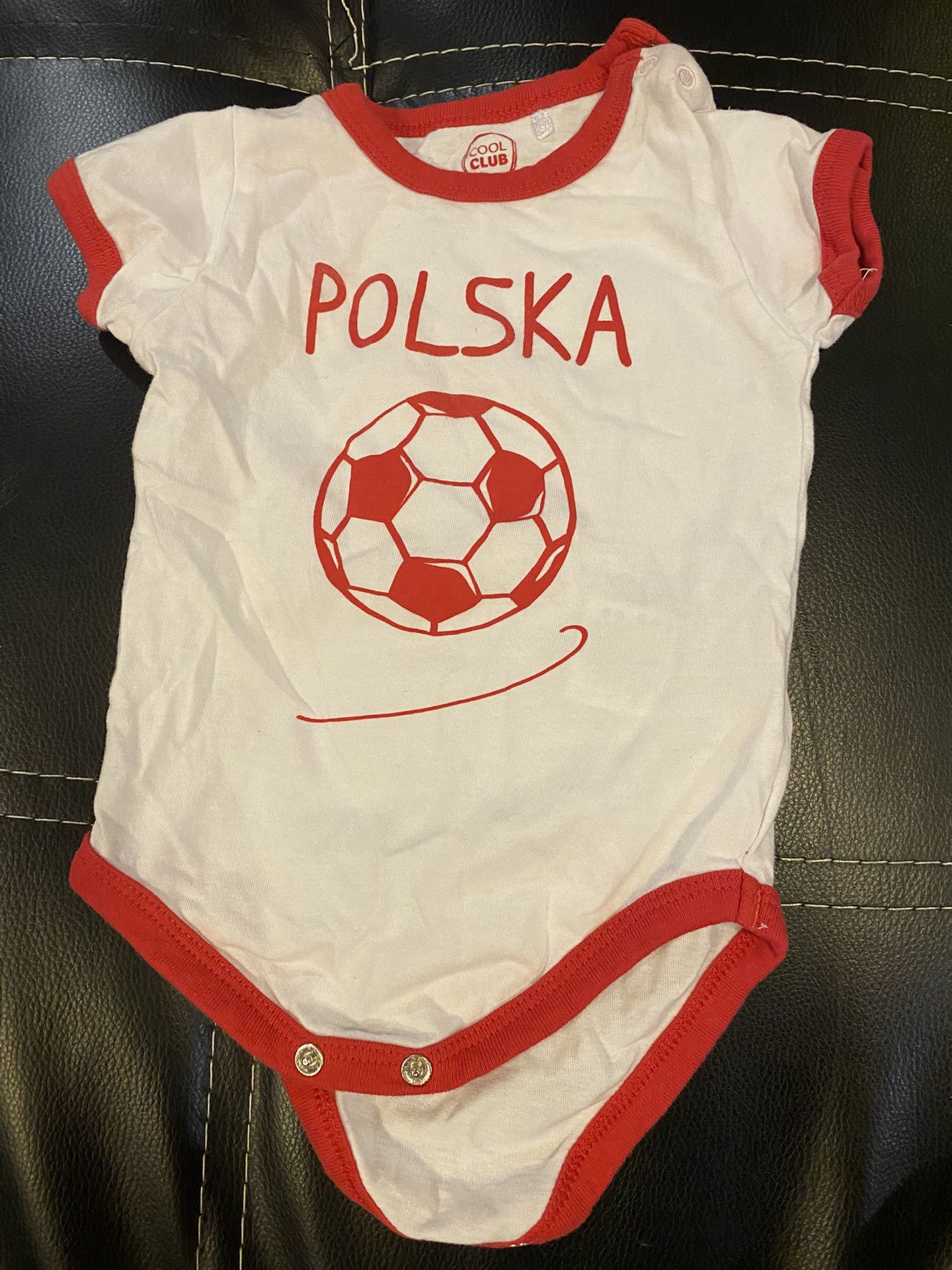 Polska Soccer Baby Bodysuit