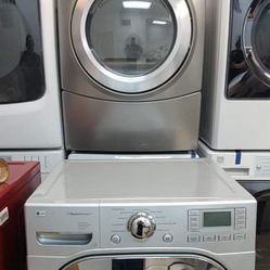 LG Stream Washer And Whirlpool Gas  Dryer Set For $720 