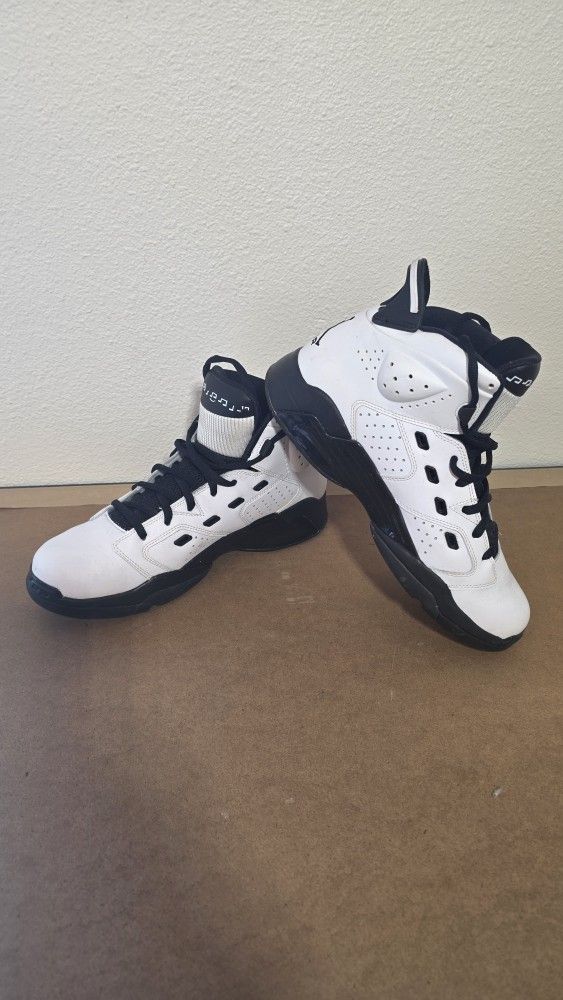 Air Jordan 6 Rings White Black Basketball Sneakers Musical Size 12 dc7330 100