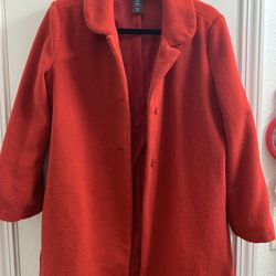 Hottopic retro button down coat