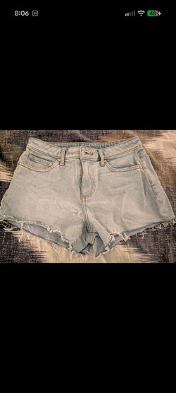 Pink by VS denim shorts