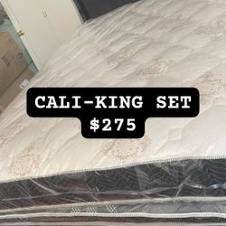 Cali-King Regular Mattress Set 