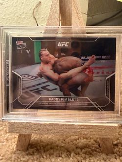 Paddy Pimblett Beckett 9.5 Topps now ufc