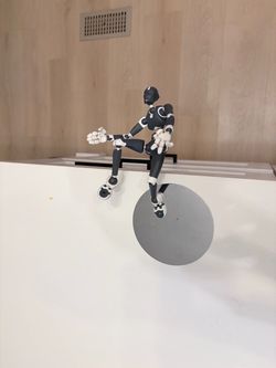 Sticky-bones stop motion figure