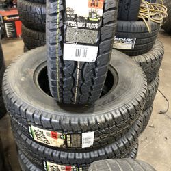 235/80/17 LT A/T Atturo Dually Tires 