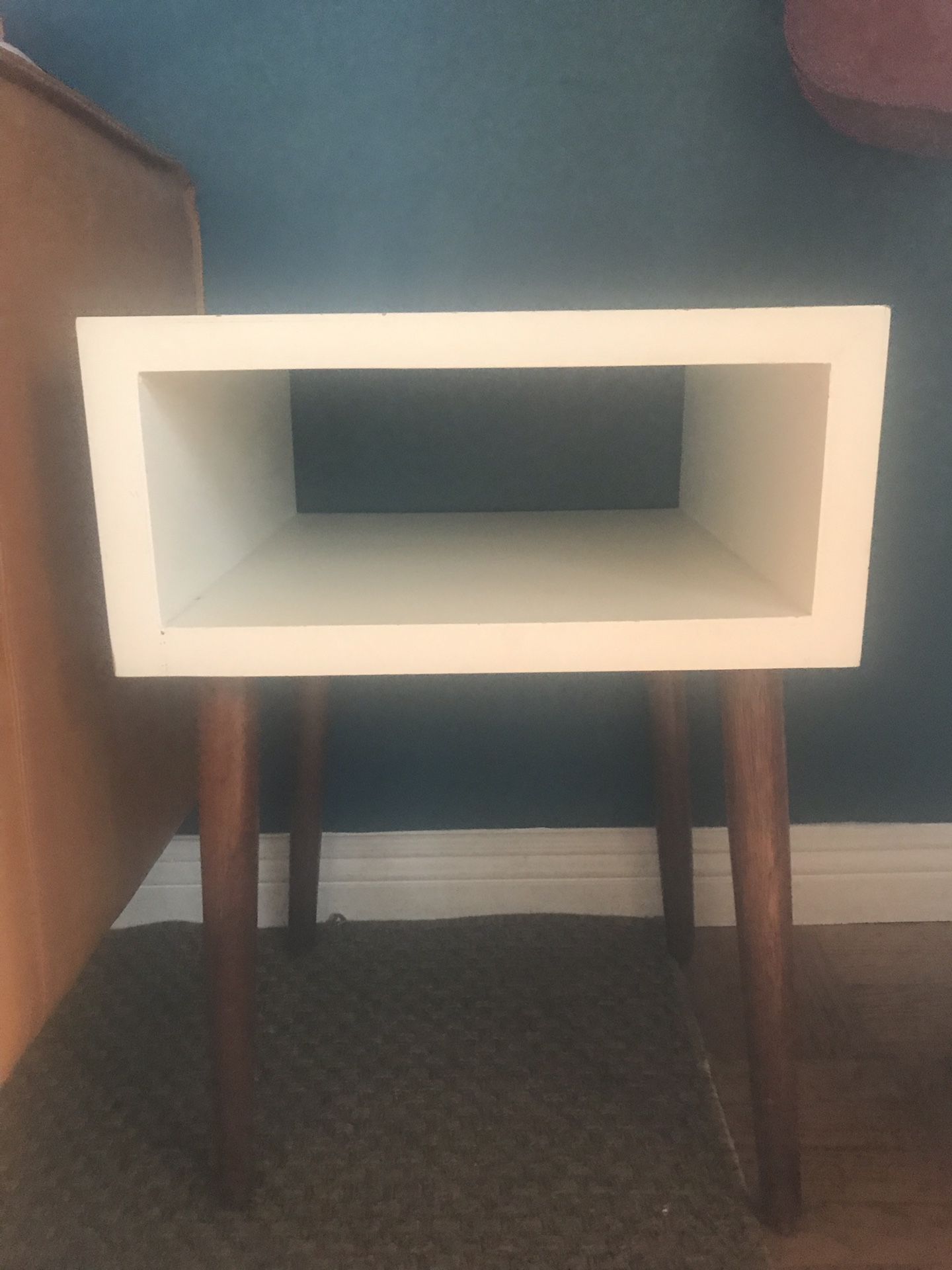 Mid century modern style side table