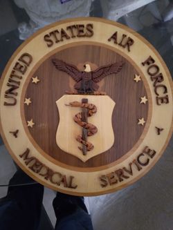 US AIR FORCE MEDIC PLAQUE