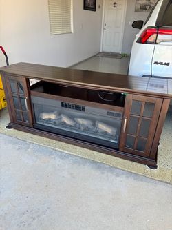 TV Fireplace Stand